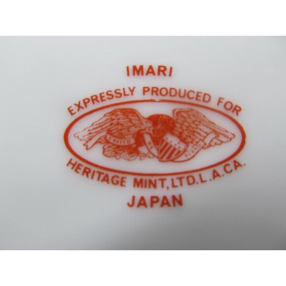 Imari Expressively Produced For Heritage Mint LTD. 8" Decorative Plate Japan - Picture 5 of 8